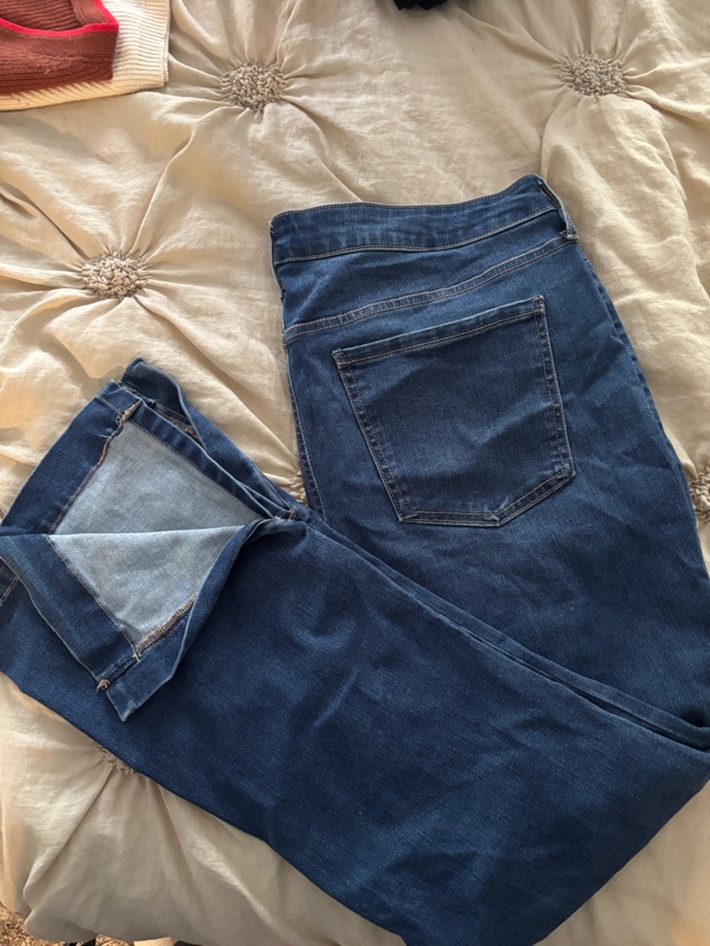Terra & Sky Dark Blue Bootcut Jeans